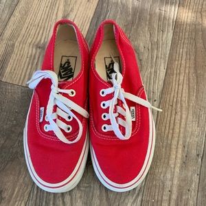 Red Vans